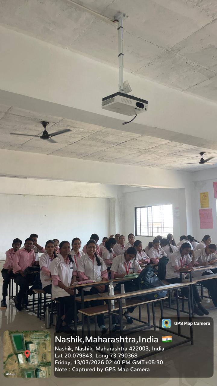 Students taking notes during lecture